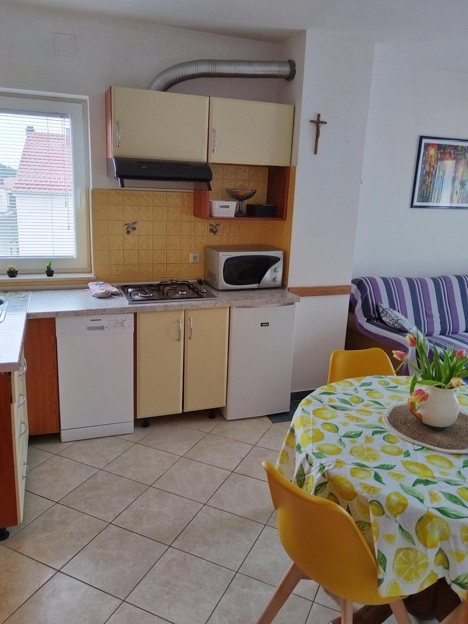 Apartment Ljudmila Vodice Eksteriør billede