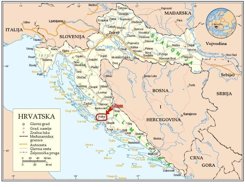 Apartment Ljudmila Vodice Værelse billede